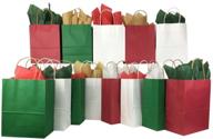 🎁 pack of 13 holiday bags with tissue paper logo