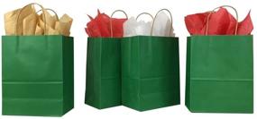 img 2 attached to 🎁 Pack of 13 Holiday Bags with Tissue Paper