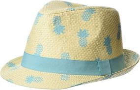 img 4 attached to Flap Happy Fedora Ocean Medium: Stylish Boys' Accessories for Hats & Caps