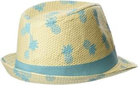 img 3 attached to Flap Happy Fedora Ocean Medium: Stylish Boys' Accessories for Hats & Caps