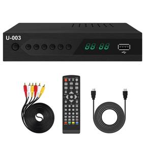 img 4 attached to 📺 UBISHENG U-003 ATSC Digital Converter Box - Ultimate Set Top Box/TV Converter for 1080P HDTV with HDMI Cable, TV Tuner Functionality, Time Shift Capability, EPG, TV Recording and Playback, USB Media Player, Timer