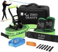 🌳 zero gravity slacklines slackline kit: premium set with upgraded ratchet, tree protectors & carry bag - perfect for kids! logo