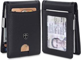 img 4 attached to 💼 TRAVANDO ATLANTA Wallet: Stylish and Practical Men's Bifold Accessory