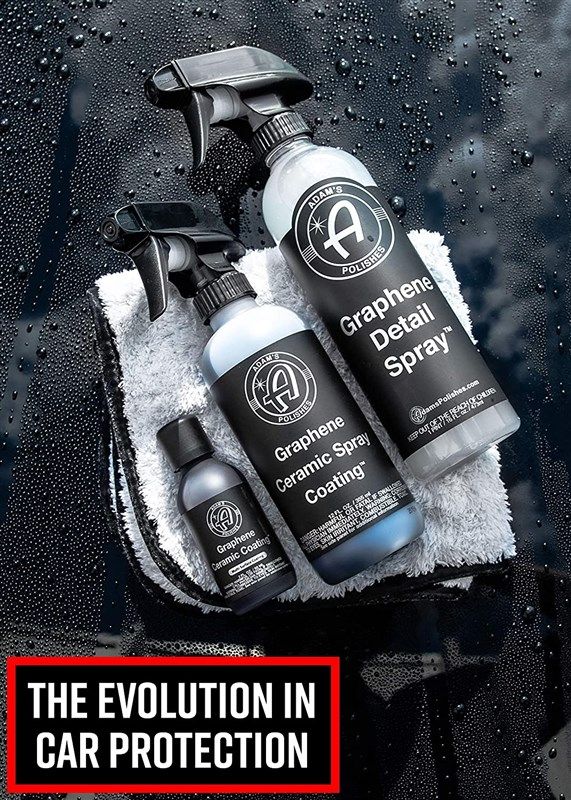 Adam's Detail Spray (16 fl. oz) - Quick Waterless Detailer Spray for Car  Detailing | Polisher Clay Bar & Car Wax Boosting Tech | Add Shine Gloss  Depth