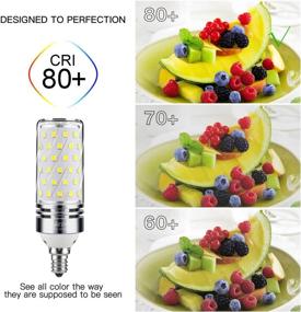 img 1 attached to 🕯️ Decorative Non-Dimmable Candelabra Equivalent Chandelier for Enhanced SEO