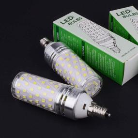 img 2 attached to 🕯️ Decorative Non-Dimmable Candelabra Equivalent Chandelier for Enhanced SEO