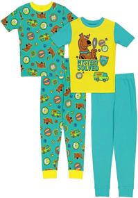 img 3 attached to 🐶 Scooby Doo Boys' Cozy Cotton Pajama Set