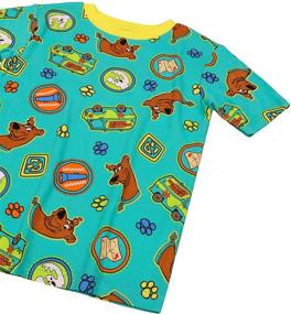 img 2 attached to 🐶 Scooby Doo Boys' Cozy Cotton Pajama Set
