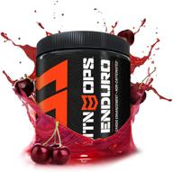 🍒 mtn ops enduro cardio enhancement, black cherry - non-caffeinated energy drink mix, 30-serving bottle logo