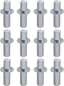 img 1 attached to 📚 High-Quality Spare Hardware Parts: HEMNES Bookshelf Pins (Replacement for IKEA Part #104171) - Pack of 12