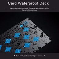 🃏 merytes 2 deck of water-resistant poker and playing cards - durable pvc plastic with classic trick cards logo