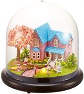 🏠 flever dollhouse miniatures: discover creative furniture, dolls, accessories, and dollhouses logo