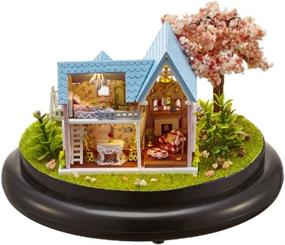 img 2 attached to 🏠 Flever Dollhouse Miniatures: Discover Creative Furniture, Dolls, Accessories, and Dollhouses