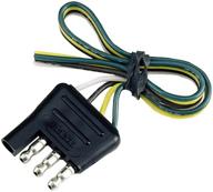 π reese towpower 74124 12-inch 4-way flat trailer end connector - black - enhanced seo logo