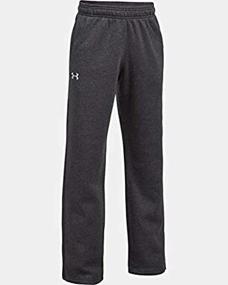 img 2 attached to Исследуйте комфорт и стиль в одежде для мальчиков Under Armour Hustle Fleece Heather.