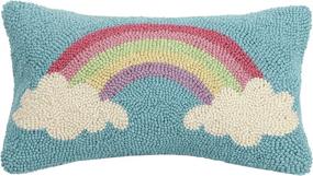 img 1 attached to Peking Handicraft Rainbow Pillow Throw