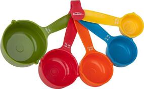 img 1 attached to Trudeau 5-Piece Measuring Cup Set: Accurate and Convenient Kitchen Measuring Tools