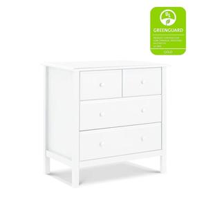 img 2 attached to 🌿 Greenguard Gold Certified White DaVinci Autumn 4-Drawer Dresser