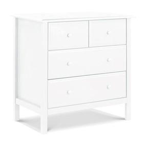 img 4 attached to 🌿 Greenguard Gold Certified White DaVinci Autumn 4-Drawer Dresser