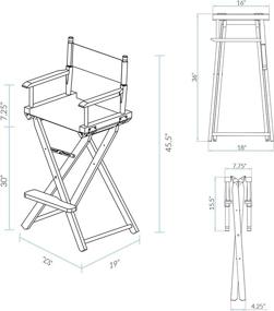 img 2 attached to Повседневная домашняя рамка из серого холста Director