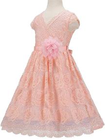 img 1 attached to 🌸 Charming Flower Country Casual Girls' Clothing and Dresses by Bow Dream