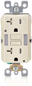 img 4 attached to 🔒 Ultimate Safety and Convenience: Leviton GFNL2 T SmartlockPro Tamper Resistant Receptacle