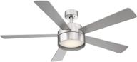 🔸 eglo 203229a whitehaven ceiling fan review: 52-inch, brushed nickel логотип