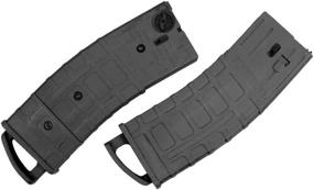 img 1 attached to 🔫 Tippmann TMC MAGFED Paintball Marker Magazines - 2 Pack Black: Enhance Your Game with Reliable and High-Quality Ammunition