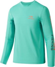 img 4 attached to 👕 Performance UV Protection Tee for Boys and Girls: BASSDASH UPF 50+ Youth Fishing T Shirts - Long Sleeve