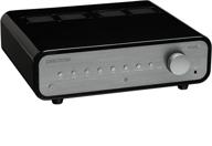 🍑 peachtree audio nova150 integrated amplifier with dac in piano black finish logo