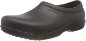 img 4 attached to 🥿 LiteRide Resistant Shoes for Women and Men by Crocs