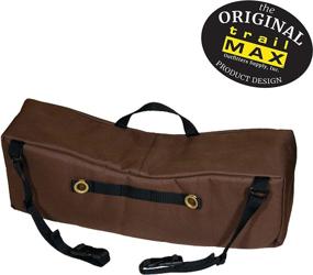 img 2 attached to 🐎 TrailMax Daytripper Horse Saddlebag: Double-Stitched with 600-D Polyester, Enhanced Shape Retention with Sewn-in Liners, Multiple Colors Available - Black, Brown, & North Fork Camo