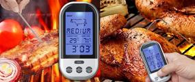 img 1 attached to 🌡️ Wireless Meat Thermometer for BBQ Grill and Smoker - ThermoFuture Long Range Temperature Monitor (40M-50M)