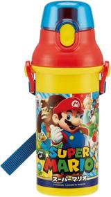 img 4 attached to 💦 Stay Hydrated in Style with the Direct Drinking Purawantatti Water Bottle - 480ml Super Mario 17 PSB5SAN