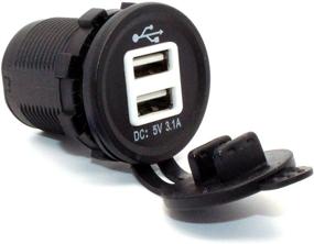 img 4 attached to Cllena Charger Waterproof Motorcycle 5007C