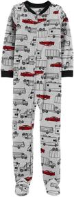 img 1 attached to 👕 Carter's Baby Cotton Sleepwear Sets: Months Boys' Clothing That's Comfortable and Stylish