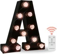 💎 enhance your décor with led black alphabet marquee letters for home bar christmas lamp, parties, and weddings - diamond bulb night light логотип