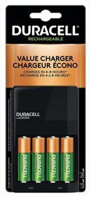 img 4 attached to ⚡️ Надежное зарядное устройство Duracell Ion Speed 1000 с 4 батарейками AA - эффективное зарядное устройство для батареек AA и AAA