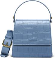 crocodile leather crossbody shoulder handbags women's handbags & wallets logo