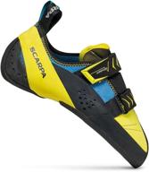 👞 scarpa men's vapor v: versatile sport climbing and bouldering shoes logo