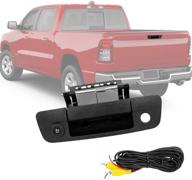 📷 задняя камера patrol backup tailgate handle для пикапа dodge ram 1500 (2009-2017) и dodge ram 2500/3500 (2010-2017) - камера заднего вида с обратной подачей логотип