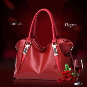 img 3 attached to Ladies Handbags Classic Fashion Shoulder Women's Handbags & Wallets for Shoulder Bags