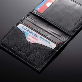 img 1 attached to 🖤 Black Alpine Swiss Business Wallet