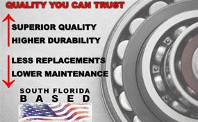 img 1 attached to 🔩 PGN 6003 2RS Sealed Ball Bearing: Ultimate Performance & Extended Durability