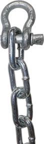 img 2 attached to ⚓️ SGT KNOTS 4-Foot Galvanized Anchor Chain for Boats with Metal Shackle – Marine Chain 2 Shackles (5/16 in)