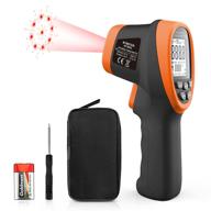 🌡️ infrared thermometer gun - btmeter 985c: non contact temperature gun digital instant read -50℃ to 800℃ for food cooking, kitchen grilling, hvac (not for human temp test) logo