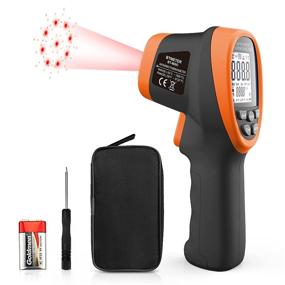 img 4 attached to 🌡️ Infrared Thermometer Gun - BTMETER 985C: Non Contact Temperature Gun Digital Instant Read -50℃ to 800℃ for Food Cooking, Kitchen Grilling, HVAC (NOT for Human Temp Test)