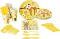 🌸 bundle of springtime plates, napkins, and cutlery логотип