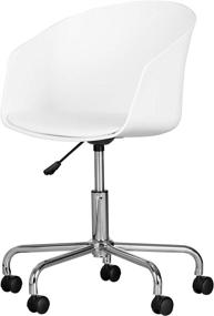 img 3 attached to South Shore Flam Swivel Chair White