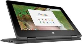 img 3 attached to 🖥️ Newest HP 2-in-1 Business Chromebook 11.6in HD IPS Touchscreen - Intel Celeron, 4GB RAM, 16GB SSD, WiFi, Webcam, Google Chrome OS- Gray (Renewed)